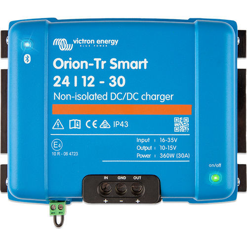 Cargador de baterías para vehículo eléctrico - Orion-Tr - Victron Energy - montable en pared / litio / ácido-plomo
