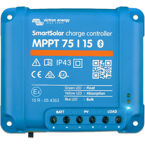 Controlador de carga para batería - SmartSolar  - Victron Energy - de vigilancia / para aplicaciones solares / MPPT