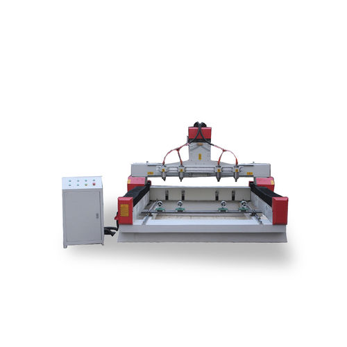 Recortadora CNC - Jinan Hopetool CNC Equipment Co., Ltd. - 4 ejes / de 4 cabezales / de cuatro husillos