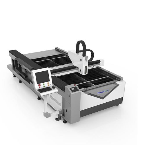 Máquina de corte láser de fibra - HT-1325L - Jinan Hopetool CNC Equipment Co., Ltd. - para metal / de placas / CNC