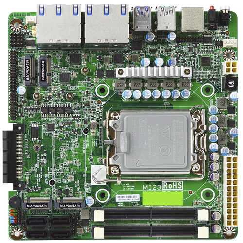 Placa madre mini-ITX - MI23-Q670X - Jetway Information Co., Ltd. - Intel® Celeron® / Intel® Core i3 / Intel® Core i5