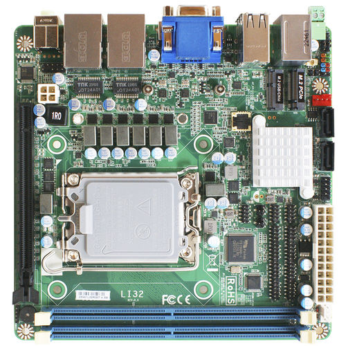 Placa madre mini-ITX - LI32-H6100 - Jetway Information Co., Ltd. - Intel® Celeron® / Intel® Pentium / Intel® Core i3