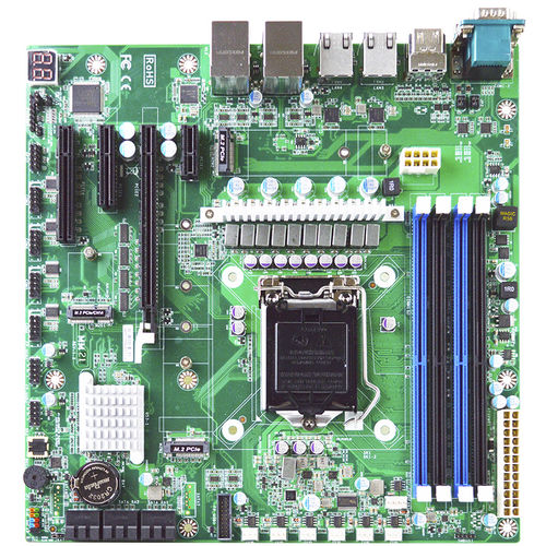Placa madre micro-ATX - MM21-Q4700 - Jetway Information Co., Ltd. - 10th Generation Intel® Core™ / Intel® Core™ de 11.ª generación / Intel® Q470E