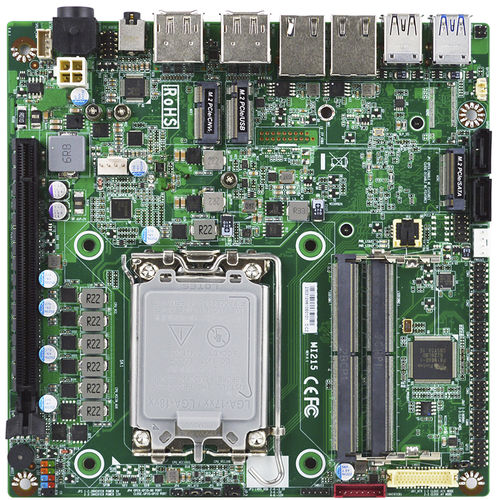 Placa madre mini-ITX - MI215H6100 - Jetway Information Co., Ltd. - Intel® Celeron® / Intel® Core i3 / Intel® Core i5
