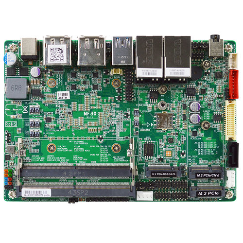 Placa madre 3.5" SubCompact - MF30 - Jetway Information Co., Ltd. - 13th Generation Intel® Core™ / Intel® Core™ i5-1335U / Intel®