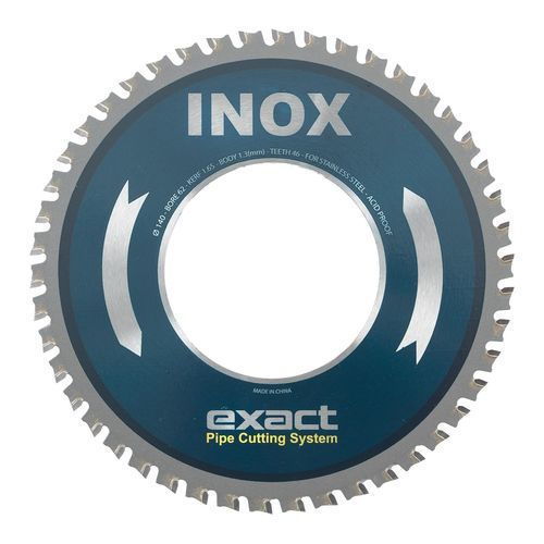 Hoja de sierra circular - INOX 140 - Exact Tools Oy - de cermet / para acero inoxidable / con dentado fino