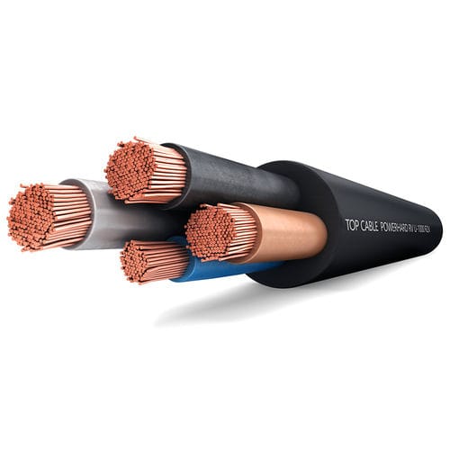 Cable eléctrico de alimentación - POWERHARD RV / U-1000 R2V - Top Cable - aislado / a prueba de llamas / resistente al agua