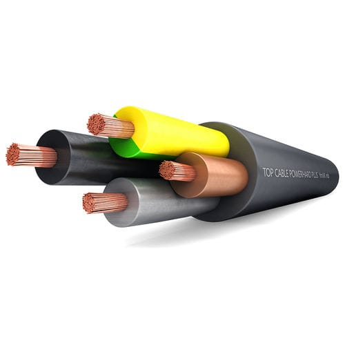 Cable eléctrico de alimentación - POWERHARD PLUS YmVK mb - Top Cable - aislado / a prueba de llamas / resistente al agua