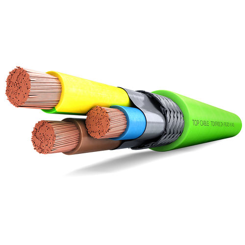 Cable eléctrico blindado - TOXFREE ZH RC4Z1-K (AS) - Top Cable - de alimentación / multifilar / de cobre