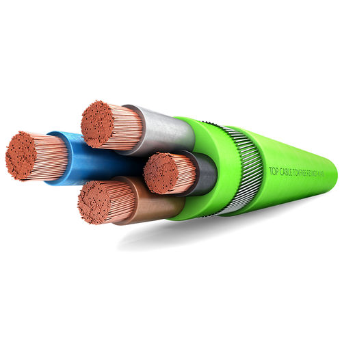 Cable eléctrico blindado - TOXFREE ZH RZ1MZ1-K (AS) - Top Cable - de alimentación / ATEX / multifilar