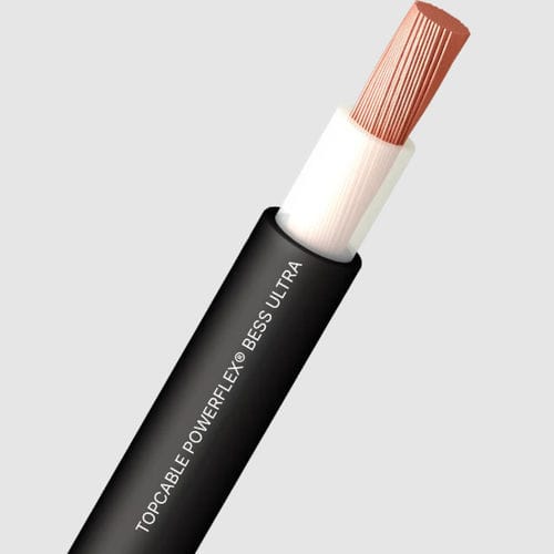 Cable eléctrico de alimentación - POWERFLEX&reg; BESS ULTRA - Top Cable - resistente a los UV / antipropagación de fuego / resistente al agua