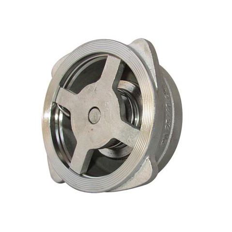 Válvula de retención de disco - Uni Klinger Limited - para gas / de acero inoxidable / compacta