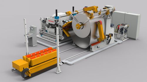 Línea de alimentación para acero de alta resistencia - Elma machine - compacta