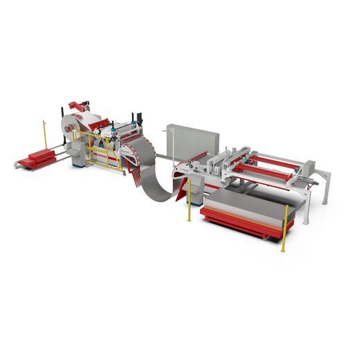 Línea de corte transversal para acero - Elma machine - para aluminio / apilador / para aplicaciones industriales