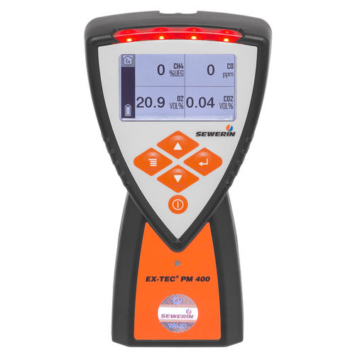 Detector de gas - EX-TEC® PM 400 - Hermann Sewerin GmbH - de calibración / compacto / portátil