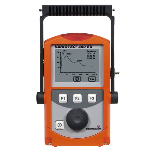 Detector de fugas de gas - VARIOTEC EX series - Hermann Sewerin GmbH - electroquímico / portátil / con visualizador digital