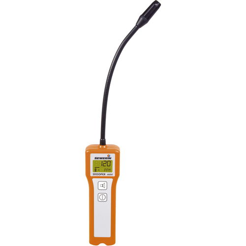 Detector de fugas de hidrógeno - SNOOPER mini - Hermann Sewerin GmbH - de metano / por aspiración / con visualizador digital