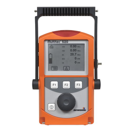 Detector de gas - Multitec 520 - Hermann Sewerin GmbH - multigás / electroquímico / de difusión