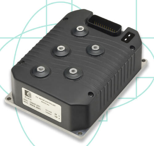 Controlador de velocidad AC - 24 - 48 VDC, 200 - 350 A, IP65 | 1234E - Curtis Instruments