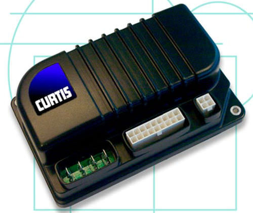 Controlador de velocidad DC - 24 VDC, 45 - 70 A | 1210 - Curtis Instruments