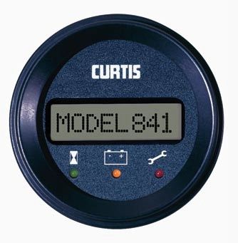 Indicador de descarga - 24 - 80 VDC | 841 - Curtis Instruments - digital / para montaje sobre panel / para batería