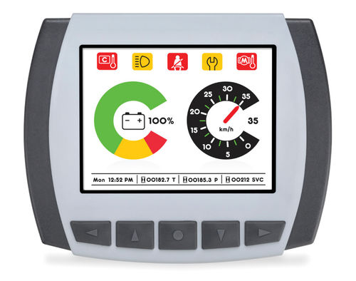 Visualizador gráfico - 3.5" | enGage® VI - Curtis Instruments - de 17 segmentos / para vehículos / electrónico