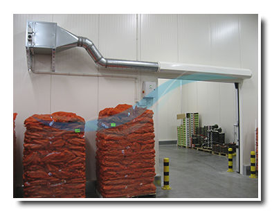 Cortina de aire ambiante - Air In Motion - horizontal