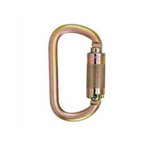 Mosquetón de bloqueo - N-245 series - YOKE INDUSTRIAL CORP - acero / de zinc / simétrico