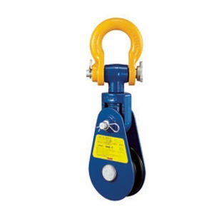 Pasteca de rueda libre - 8-501 series - YOKE INDUSTRIAL CORP - para cable de acero / de acero / con grillete