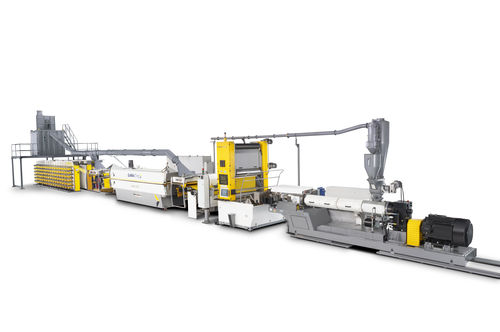 Línea de extrusión de alto rendimiento - LOREX series - Lohia Corp Limited - de cinta / para PP / para HDPE