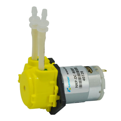 Bomba peristáltica - NKP series - A2V Mécatronique - de agua / con motor DC / móvil