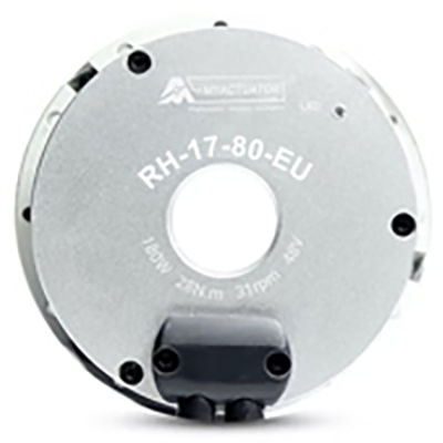 Motorreductor de tipo oblea - RH-17-EU series - A2V Mécatronique - brushless / coaxial / con eje hueco