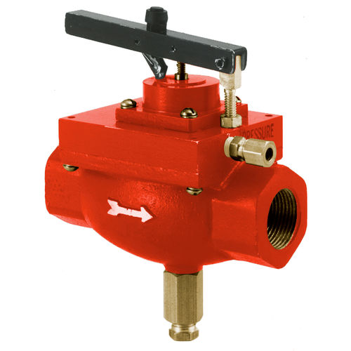 Válvula con control neumático - M2582-P  - Frank W Murphy Ltd. - de cierre / para aceite
