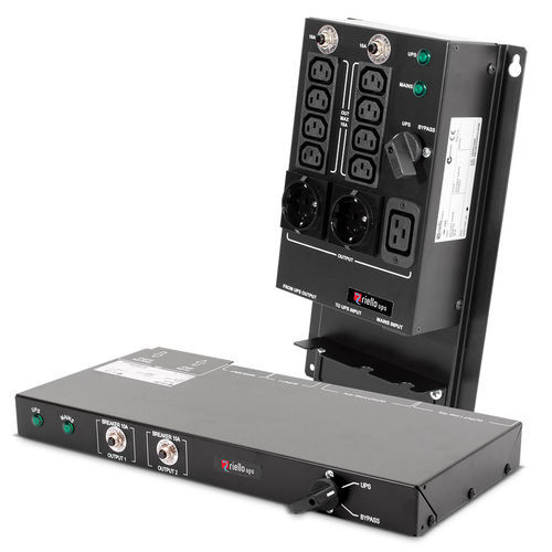 Commutador de transferencia manual - Multi Pass - RIELLO UPS - en bastidor / para ondulador