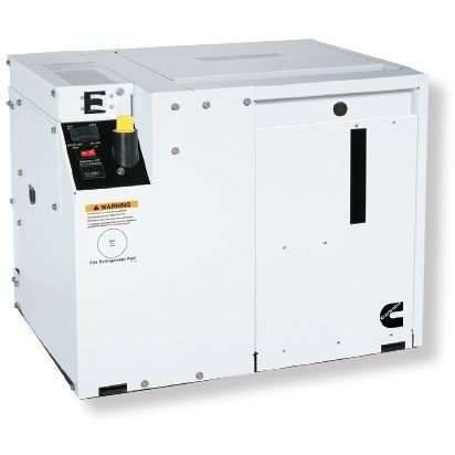 Grupo electrógeno para aplicaciones marinas - CUMMINS GENERATOR TECHNOLOGIES - diésel / monofásico / estacionario