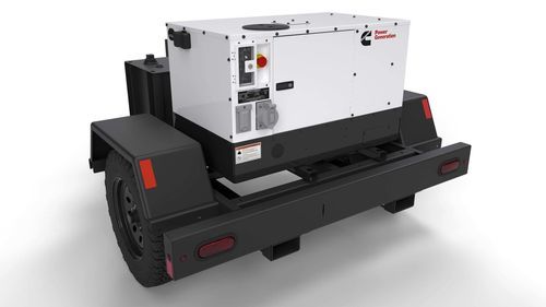 Grupo electrógeno diésel - C12D6RE - CUMMINS GENERATOR TECHNOLOGIES - monofásico / portátil / 60 Hz