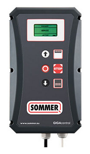 Radiomando - GIGAcontrol - SOMMER 
Antriebs- und Funktechnik GmbH - con botones / para puerta / con pantalla LCD