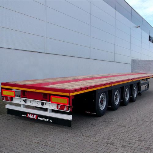 Semirremolque plataforma - MAX200 - Faymonville Distribution S.A. - para equipamiento industrial / de 3 ejes / de 4 ejes