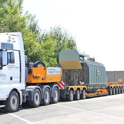 Semirremolque plataforma - CombiMAX - Faymonville Distribution S.A. - góndola de cama rebajada / para aerogenerador / de productos largos