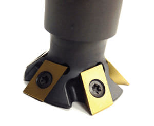 Fresa de plaquita - DC1750 - 5th Axis Inc. - para planear / de cola de golondrina / para acero templado