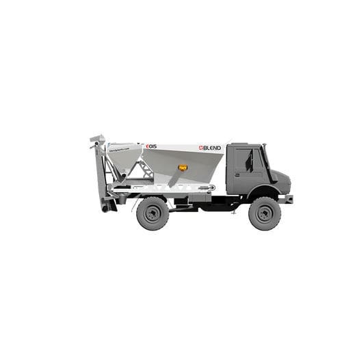 Planta de hormigón móvil - E-SERIES 4X4 - BLEND - compacta / automática / continua