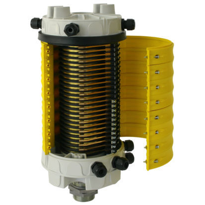 Anillo colector eléctrico - PRE Smart - Ravioli spa - de plata / de grafito / modular