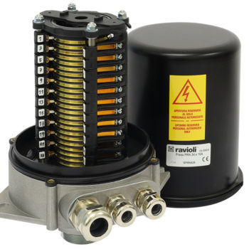 Anillo colector eléctrico - Roller Plus - Ravioli spa - aluminio / IP65 / de alta eficacia