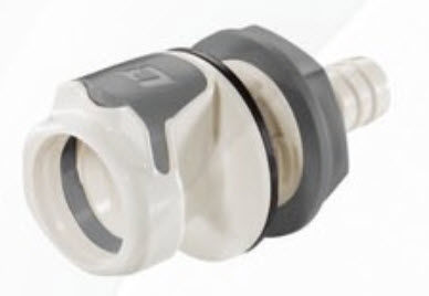 Racor neumático - 60PS-S3 series - LinkTech Quick Couplings, Inc. - ranurado