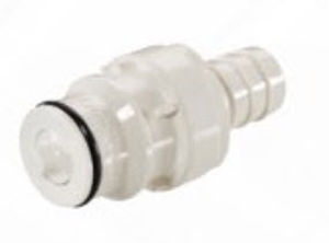 Racor neumático - 60PS-PE2 series - LinkTech Quick Couplings, Inc. - ranurado