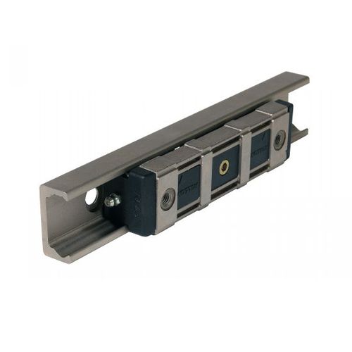 Guía lineal con ruedecillas - B2-GGRT - Michaud Chailly - de aluminio / compacta / para grandes cargas