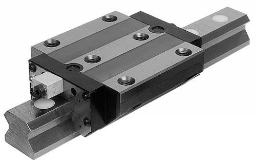 Guía lineal de rodillos - B22-GRXE-N - Michaud Chailly - para grandes cargas / con riel / para máquina herramienta