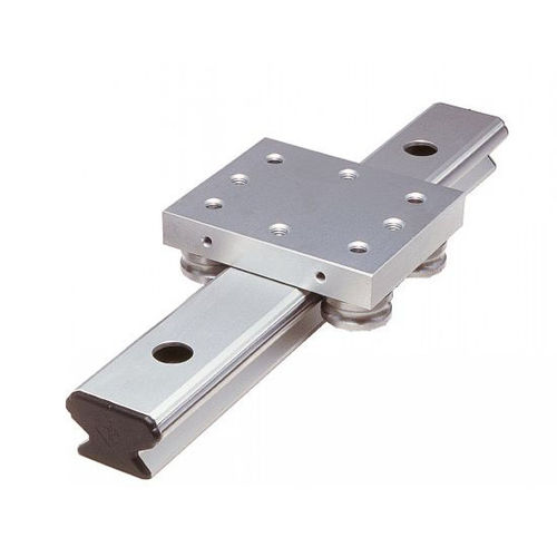 Guía lineal con ruedecillas - B2-GGLFE-N - Michaud Chailly - de acero / de aluminio / con riel
