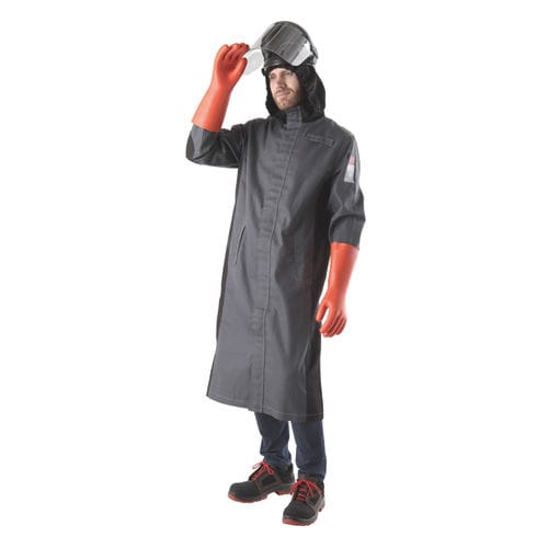 Túnica de trabajo - AFG-2300 series - CATU - contra los arcos eléctricos / de Velcro® / para soldaduras