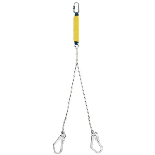 Cabo de anclaje anticaída de cuerda - MO-54010 - CATU - con absorbedor de choques / doble
